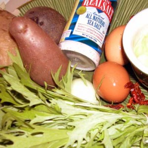 mixed potato salad ingredients