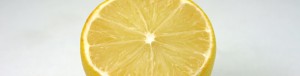 slice lemon center