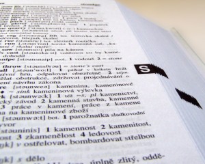 dictionary