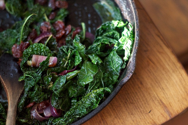 kale braised kale