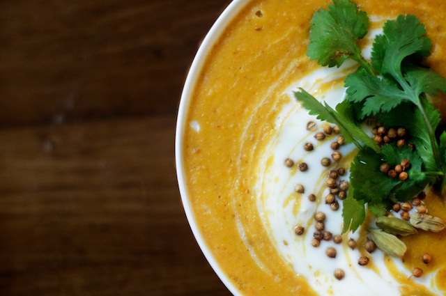 lentil soup with coconut lentil soup with coconut