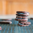 chocolate einkorn cookies