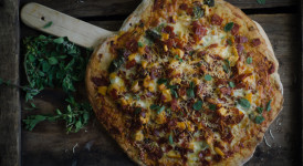 Sourdough Einkorn Pizza