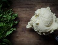 Vanilla Mint Ice Cream