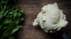 Vanilla Mint Ice Cream