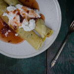 crepes on a plate
