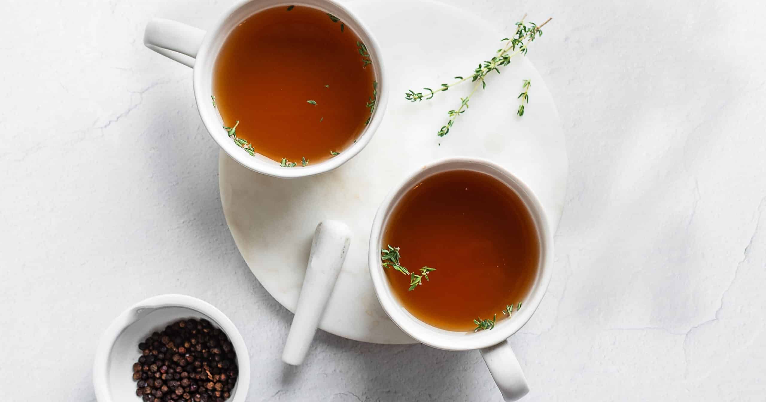 Homemade Beef Bone Broth Recipe (Stove or Slow Cooker)