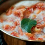 tomatoes and sage in a dish