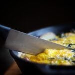 Frittata in a pan