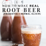 pinterest pin how to make real root beer