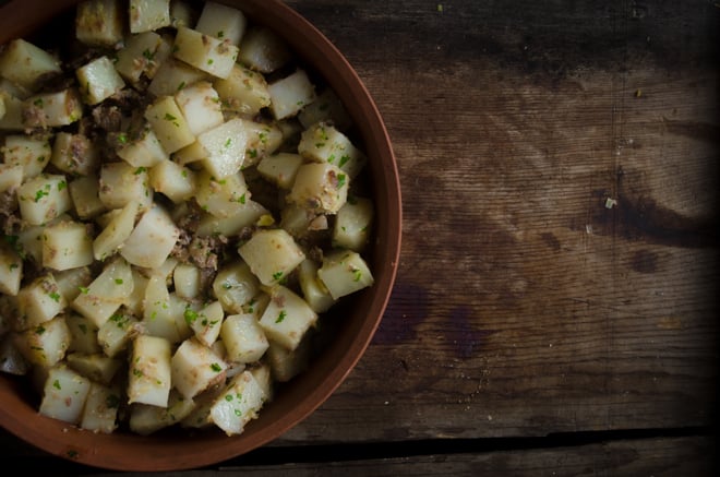 Tiny Steamed Potatoes - My Therapist Cooks