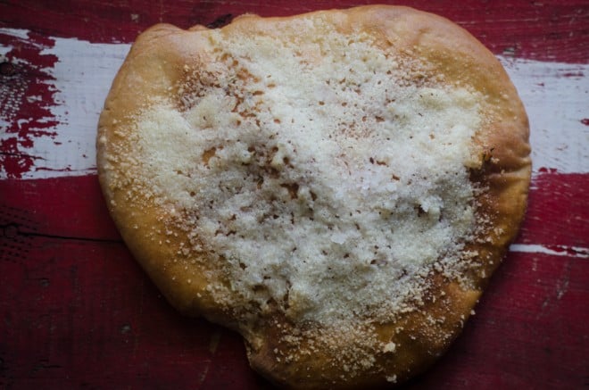 Flat Bread with Lardo Pesto / Pesto Modenese