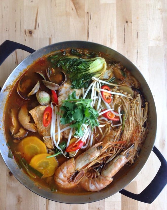 Korean Seafood and Vegetable Stew #nourishedkitchen