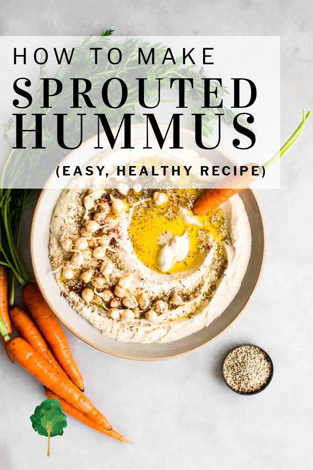 How to Make Sprouted Hummus Nourished Kitchen
