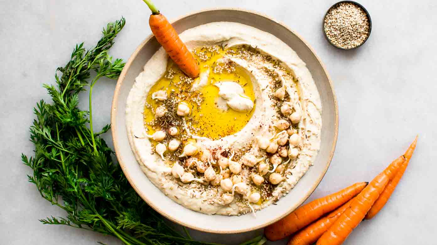 Sprouted Hummus Recipe-image