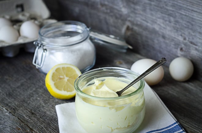 Homemade, super smooth avocado oil mayonnaise! Plus a trick for ensuring your mayo comes out right every time. #nourishedkitchen