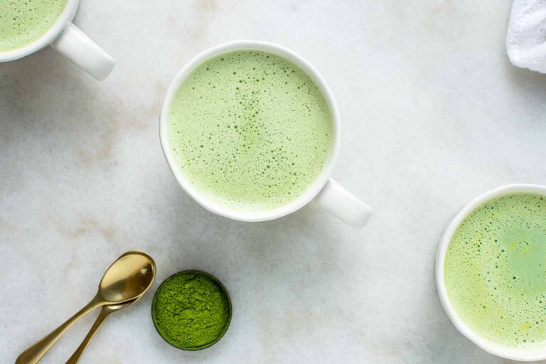 Matcha Green Tea Latté (Matcha Tea Latté Recipe) - Nourished Kitchen