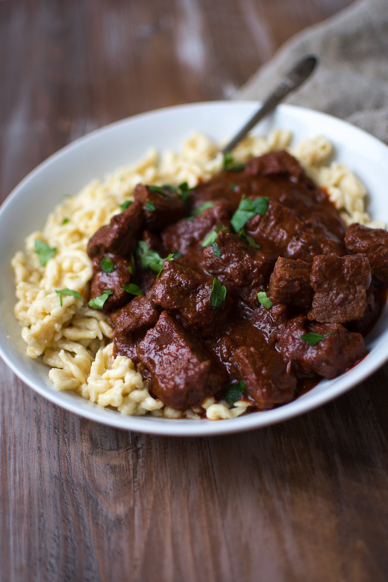 German-style Beef Goulash - Nourished Kitchen