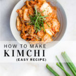 pinterest pin how to make kimchi