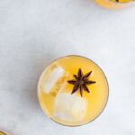 pineapple tepache with ice
