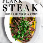 pinterest pin flank steak