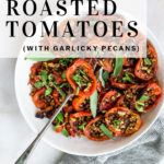 pinterest pin roasted tomatoes
