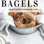 pinterest pin how to make bagels