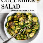 Cucumber Salad Pinterest Pin
