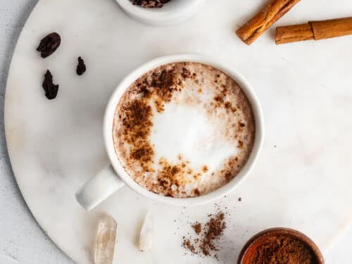 Chocolate Tea Latté Recipe - Nourished Kitchen