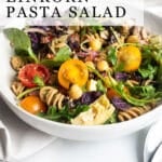 Einkorn pasta salad pinterest pin